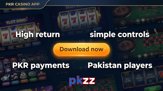 Main screen of Pkzz gamedownload page for PK players